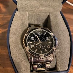 Stainless steel watch